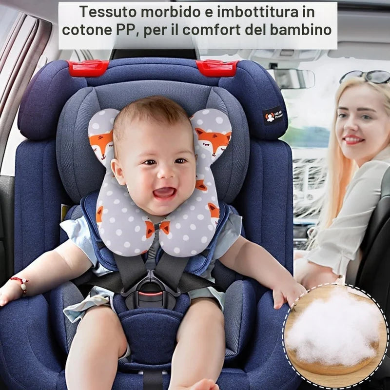 Cuscino da Viaggio Ergonomico per Bambini